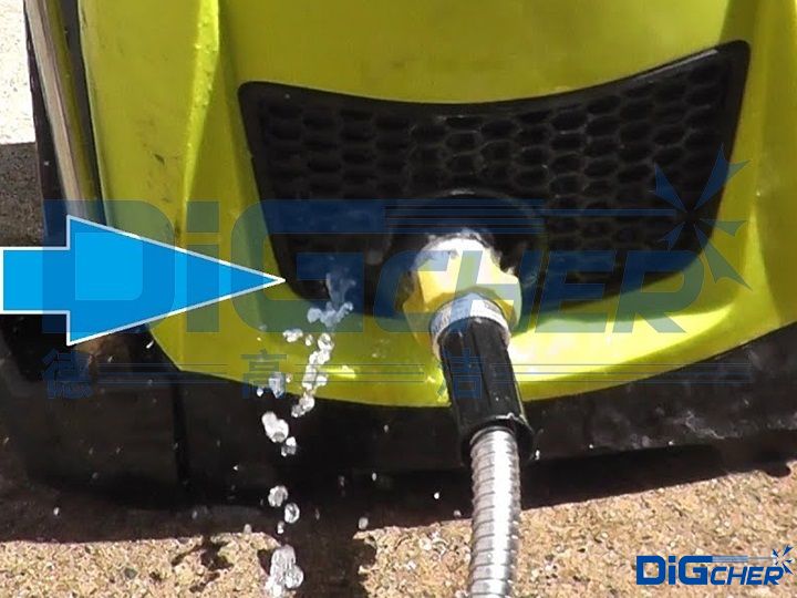 高壓清洗機(jī)進(jìn)水腔漏水